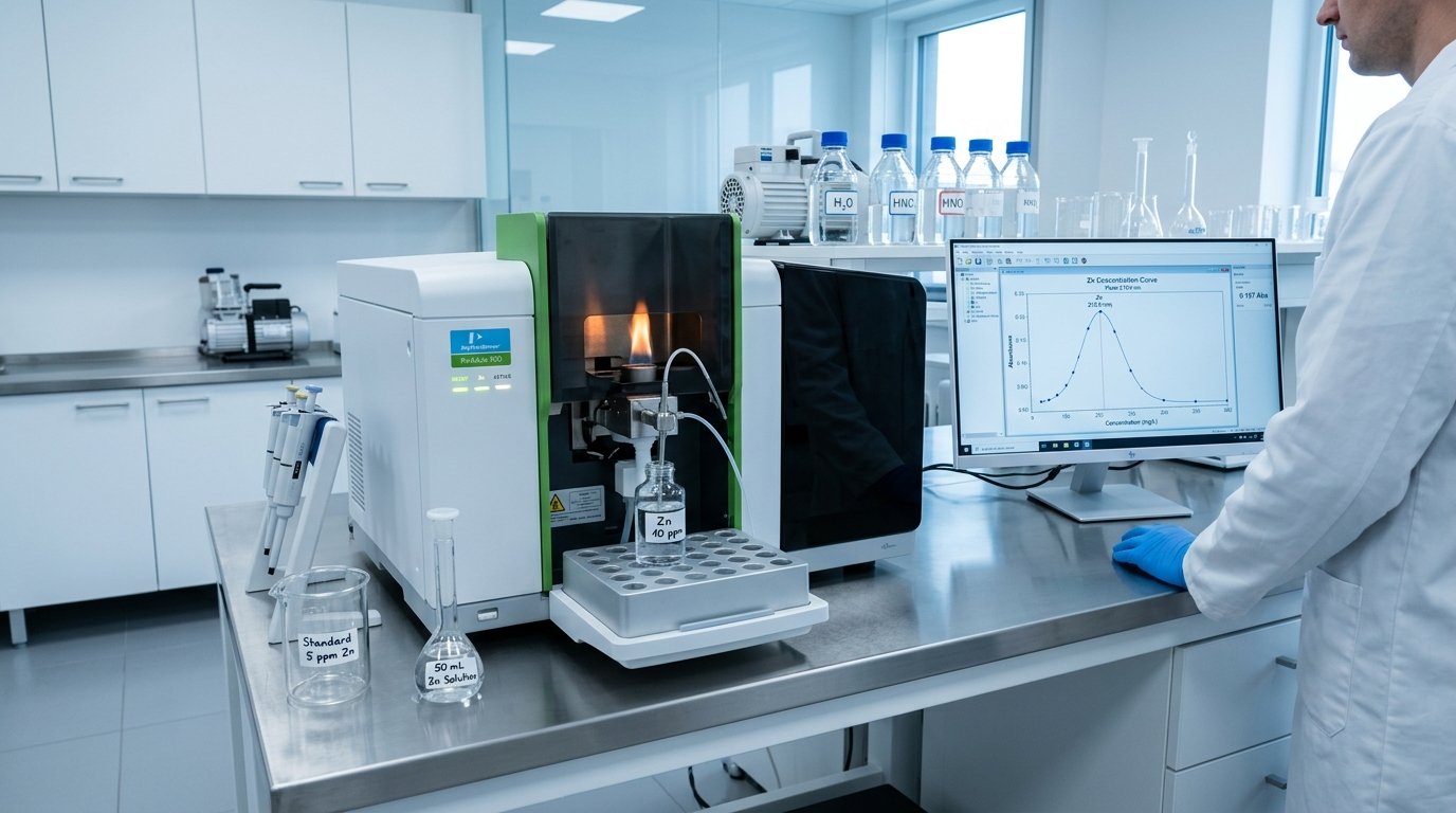How to Verify Zinc Sulphate Purity: Atomic Absorption Spectroscopy (AAS) & Heavy Metal Limits